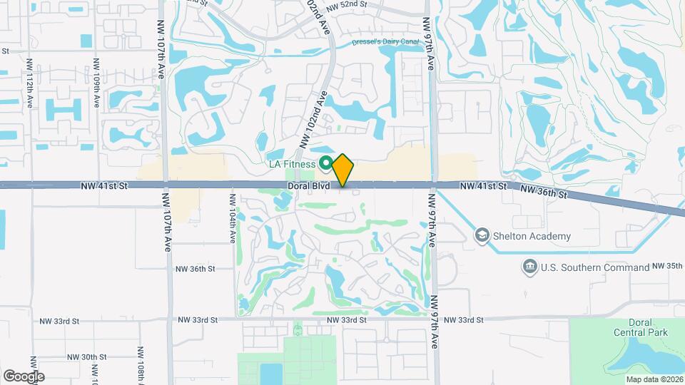 9944 NW 41st St Map and Location Details