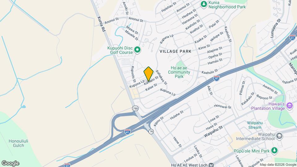 94-707-707 Kamalo St Map and Location Details