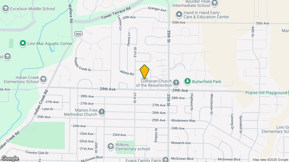 2995 Baker St Map and Location Details