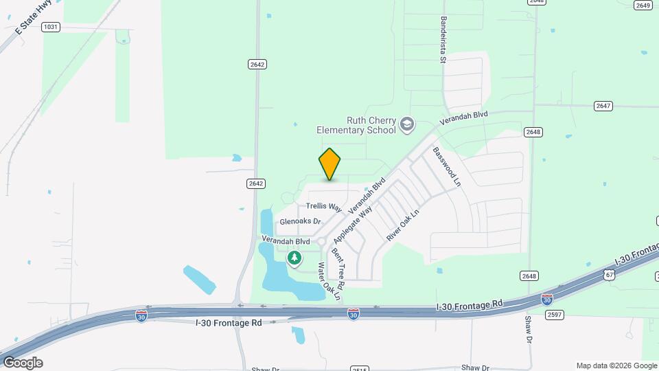 3104 Oakcrest Dr Map and Location Details