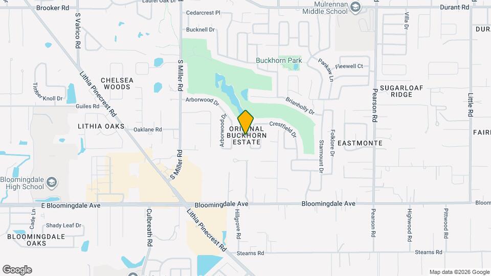 2510 Brimhollow Dr Map and Location Details