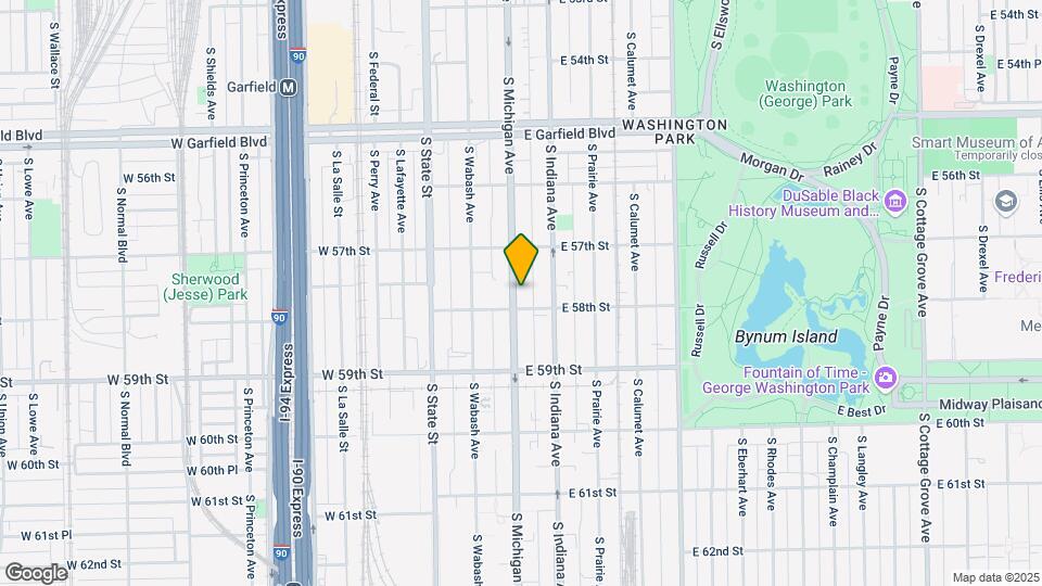 5747 S Michigan Ave Mapa y Detalles de la Ubicación