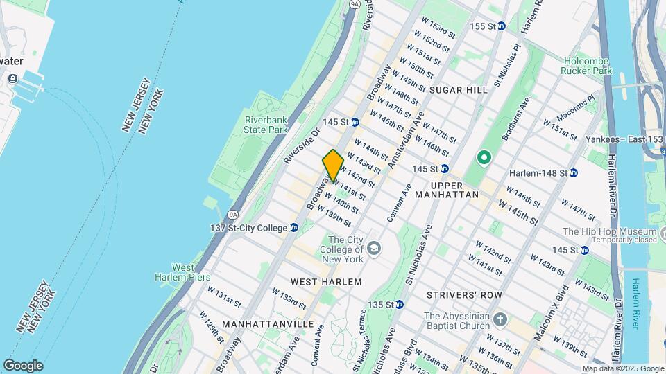 556 W 141st St Map and Location Details