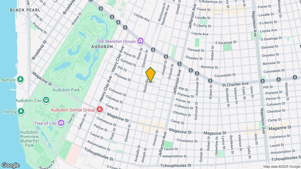 5705 Prytania St Mapa y Detalles de la Ubicación