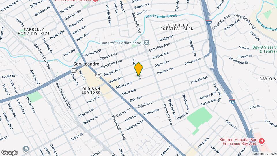 1551 Santa Maria St Map and Location Details