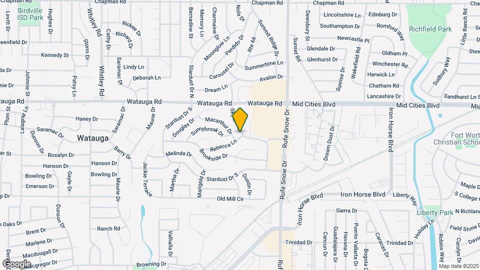 6217 Skylark Ln Map and Location Details