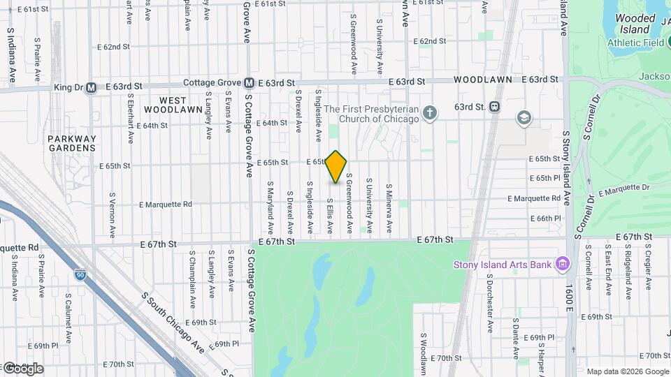 6541 S Ellis Ave Mapa y Detalles de la Ubicación