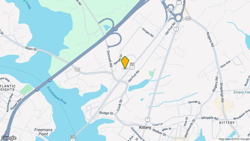 55 US Route 1 Byp, Unit Executive Rental Unit Map and Location Details