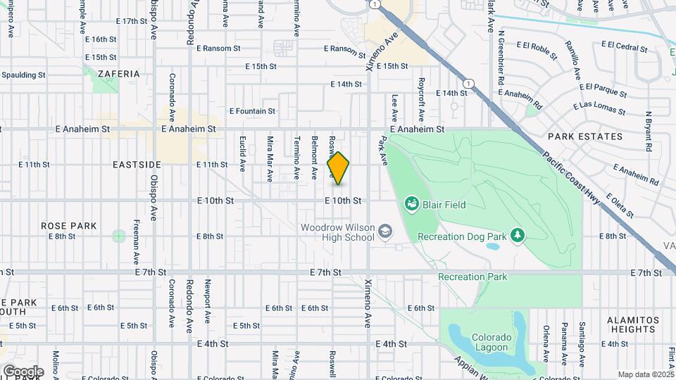 1026 Roswell Ave Mapa y Detalles de la Ubicación