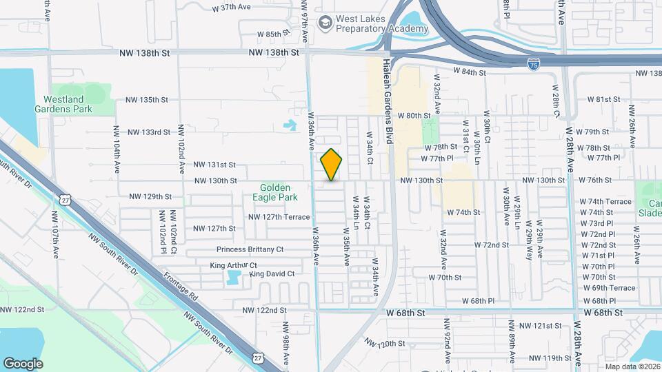 3526 W 76th St Map and Location Details