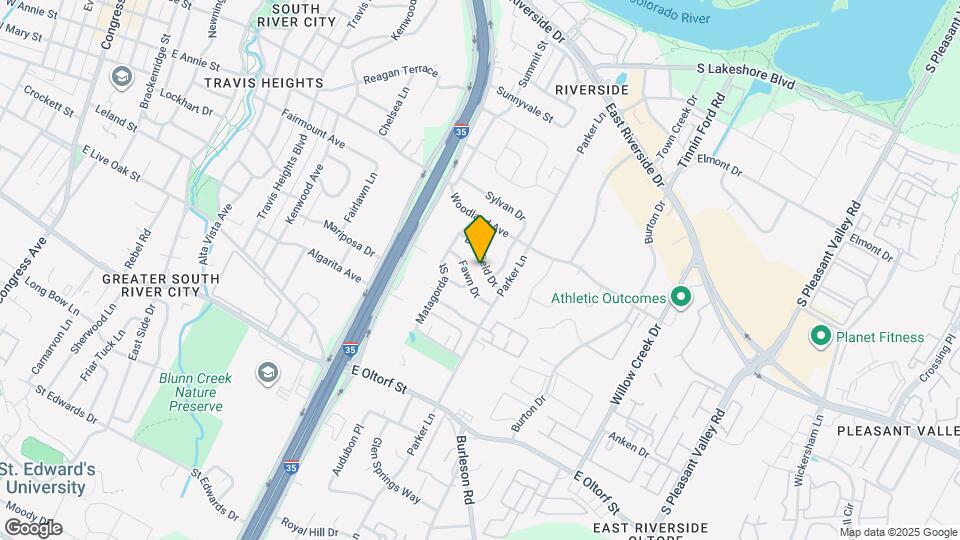 1715 Deerfield Dr Map and Location Details