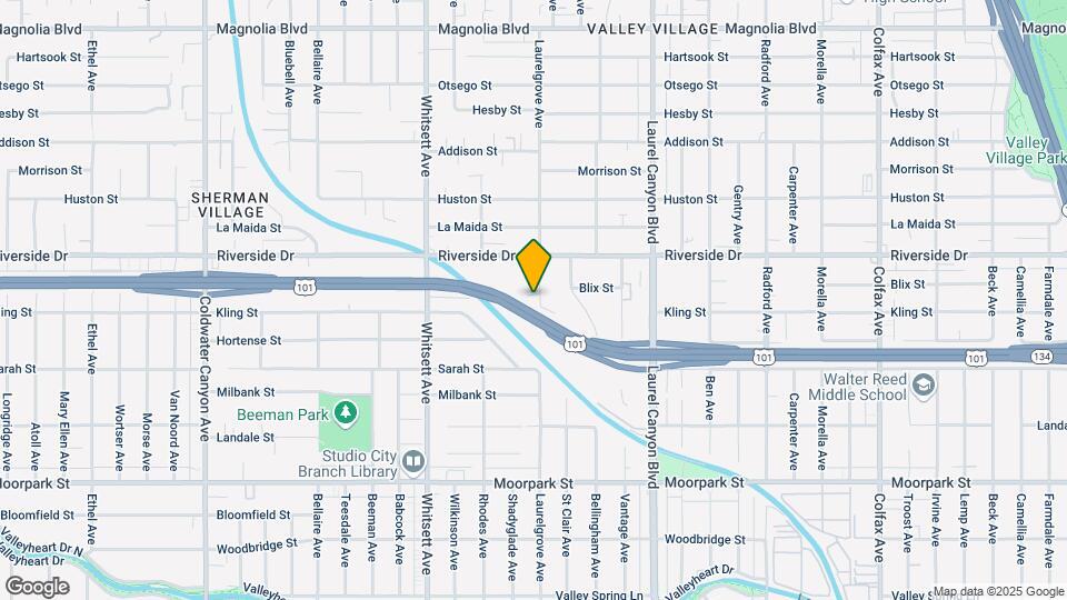 12300 Blix St Map and Location Details