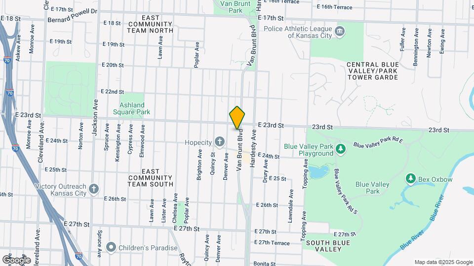 2314 Van Brunt Blvd Map and Location Details