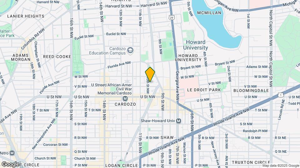 2105 10th St NW Mapa y Detalles de la Ubicación