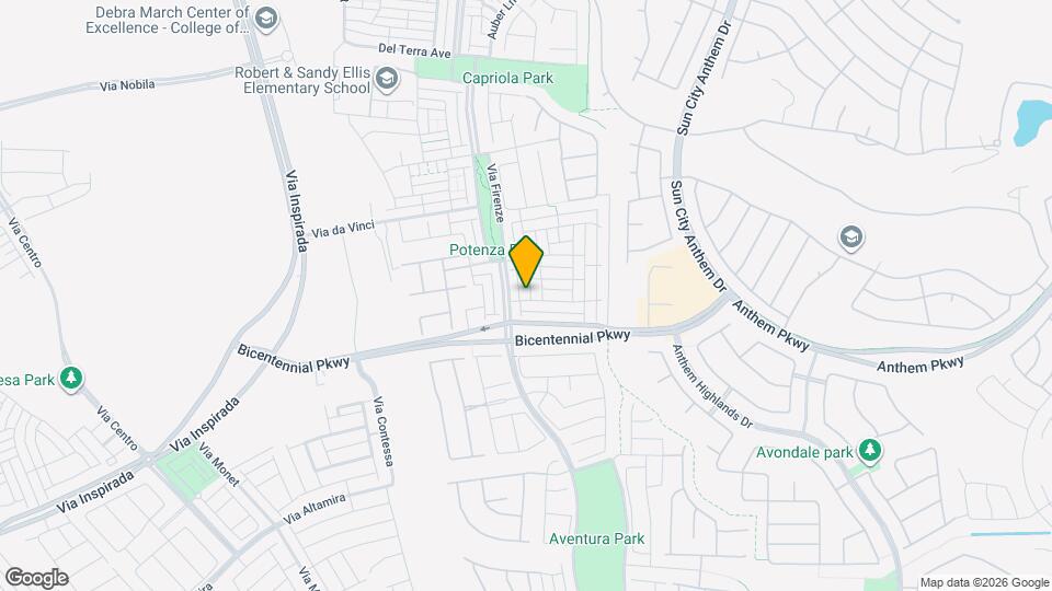 2385 Via Barranca Map and Location Details