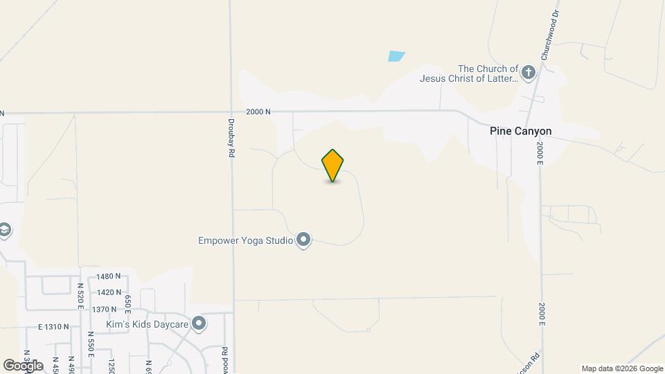 1815 Spring Meadow Dr Map and Location Details