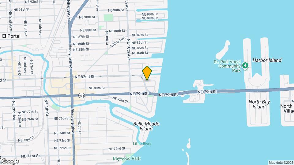1120 NE 81st St Map and Location Details