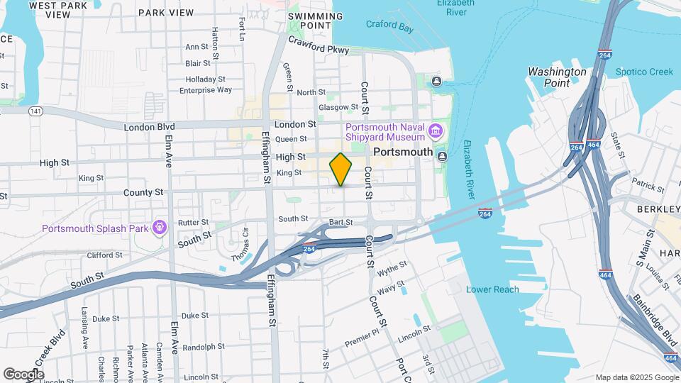 708 Dinwiddie St Map and Location Details