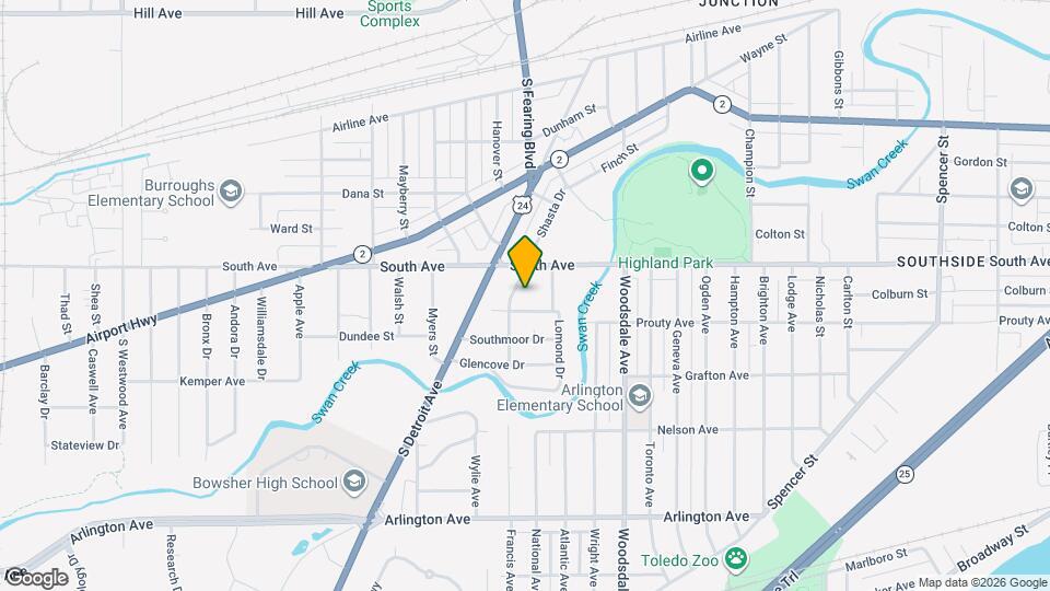 531 Shasta Dr Mapa y Detalles de la Ubicación