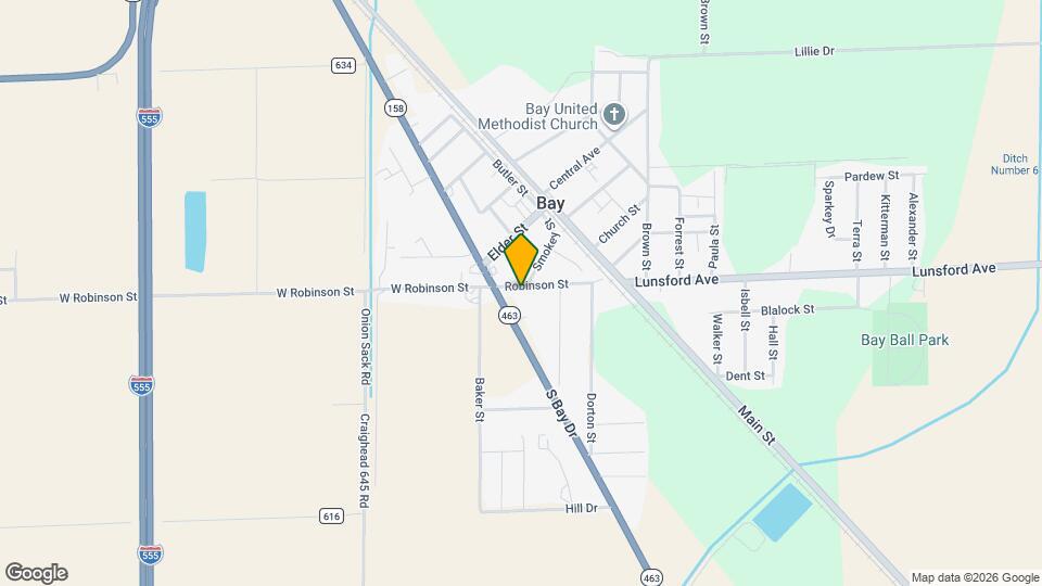 326 Robinson St Map and Location Details