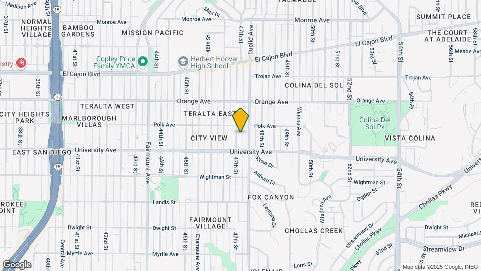 4059 47th St Map and Location Details