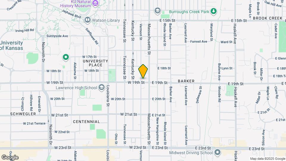1846 Vermont St Map and Location Details