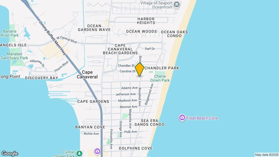 8309 Rosalind Ave Map and Location Details