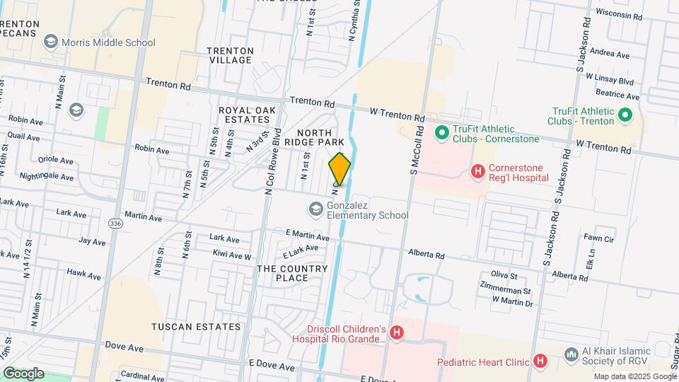 6804 N Cynthia St Mapa y Detalles de la Ubicación