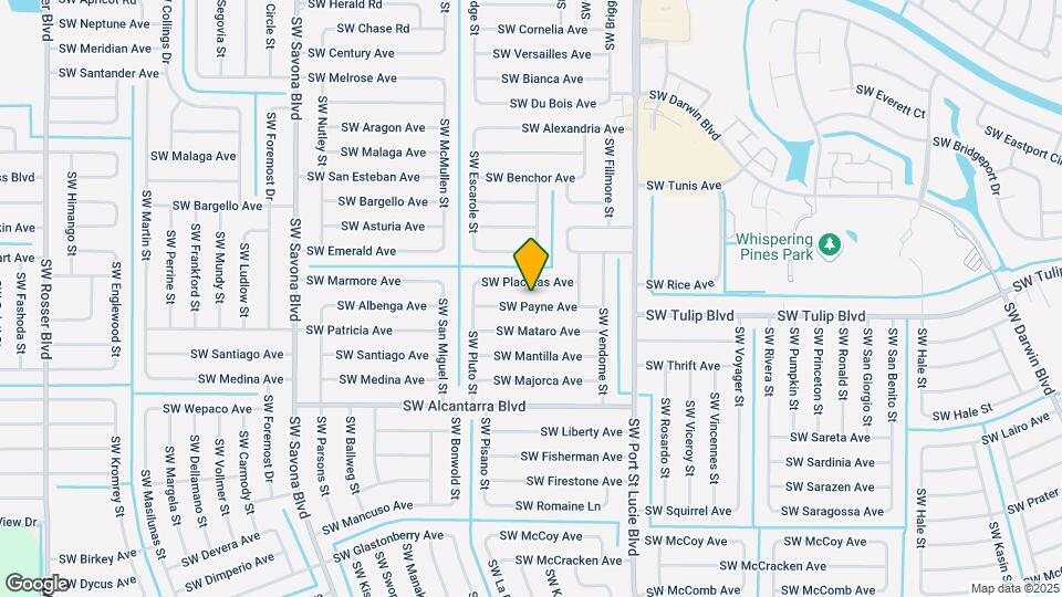 1049 SW Payne Ave Mapa y Detalles de la Ubicación