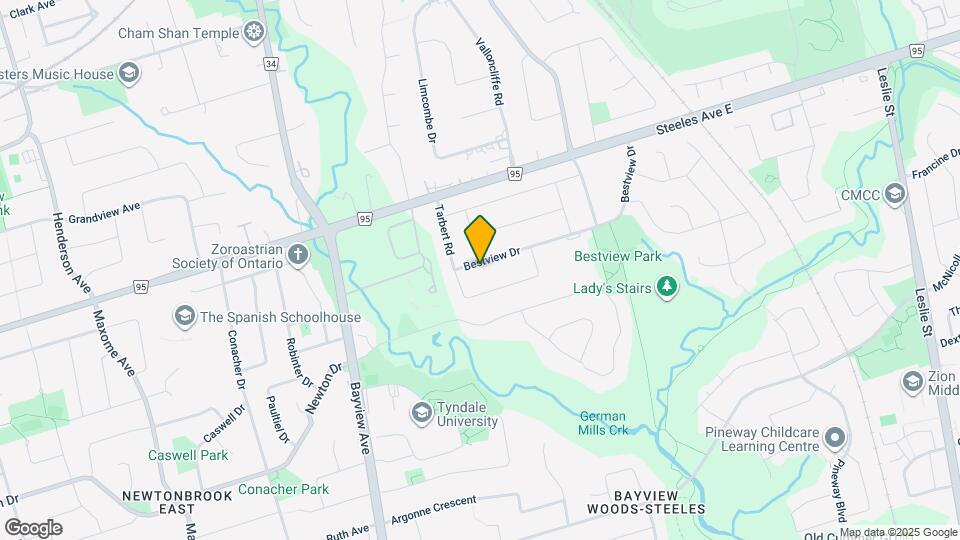 53 Bestview Dr Map and Location Details