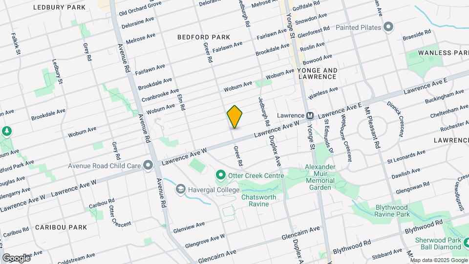 91 Glengarry Ave Map and Location Details