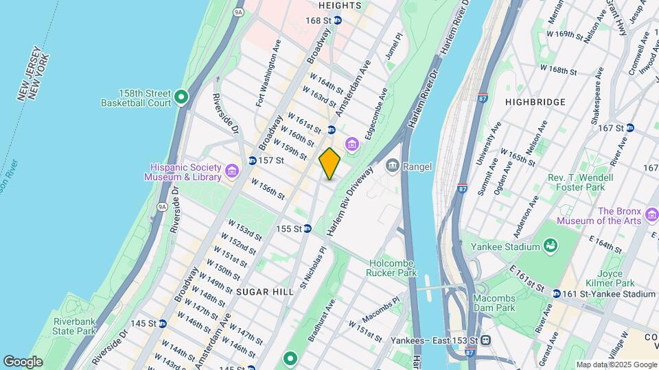 473 W 158th St Map and Location Details