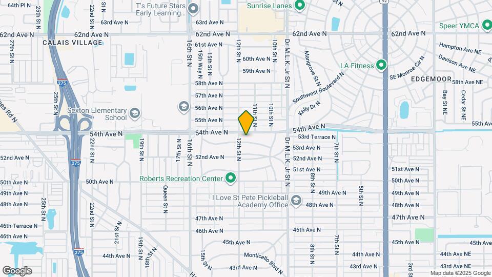 1145 53rd Ave N Map and Location Details