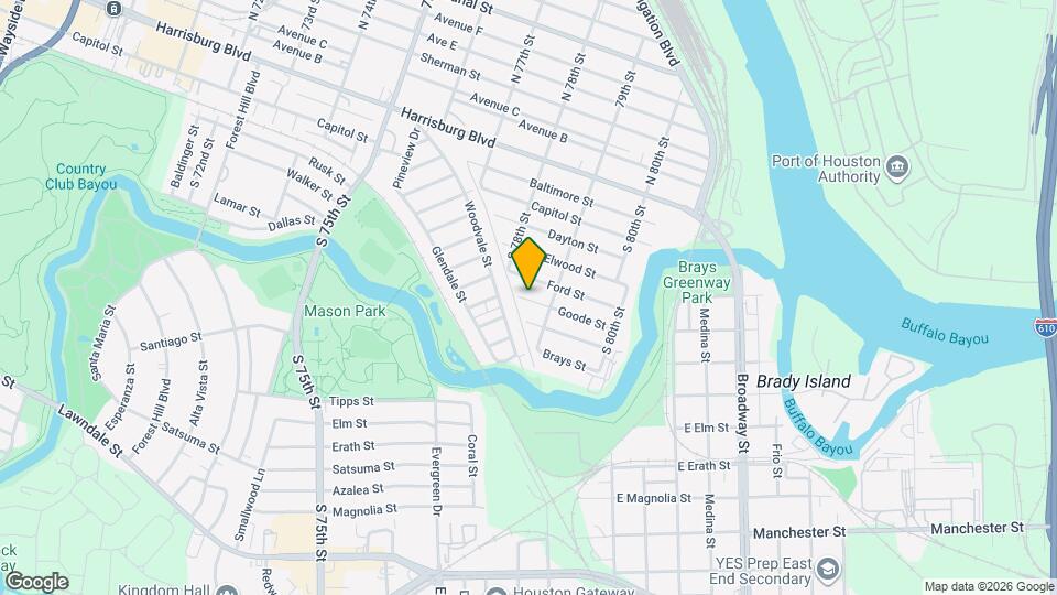 7823 Goode St Map and Location Details