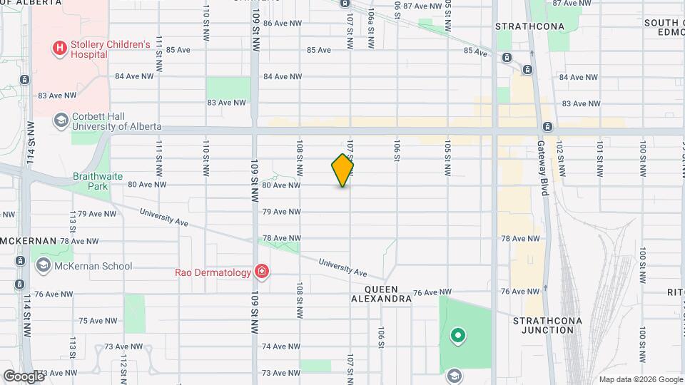 10713 80th Ave NW Map and Location Details