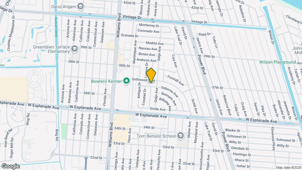 64 Osborne Ave Mapa y Detalles de la Ubicación