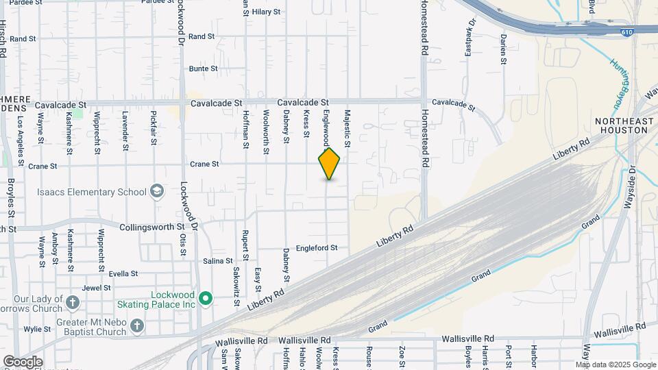 3910 Englewood St Map and Location Details