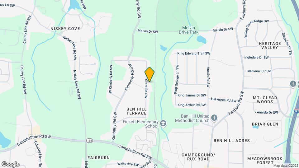 1928 Grant Rd SW Mapa y Detalles de la Ubicación
