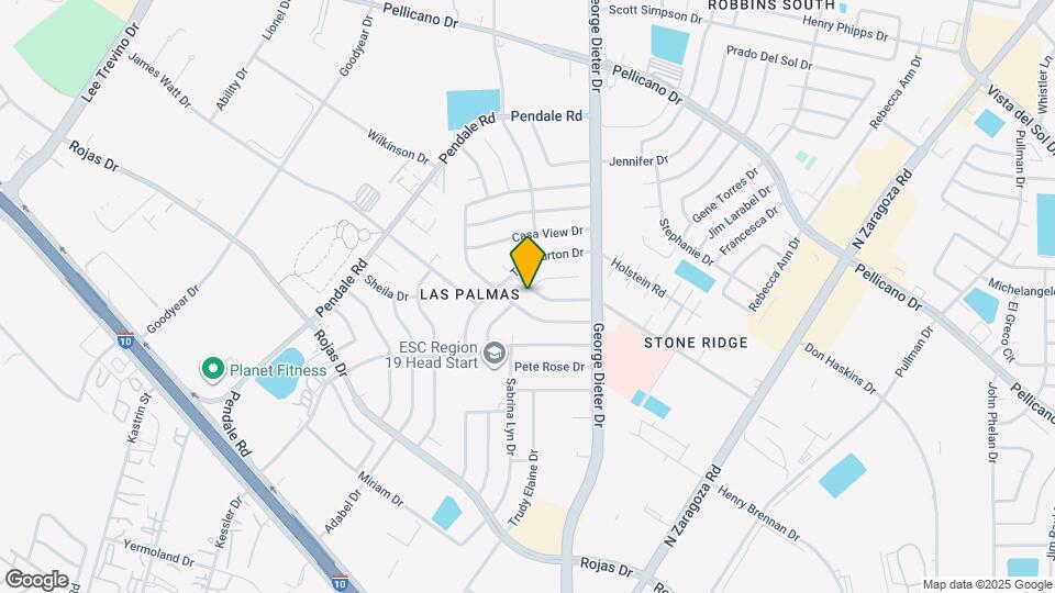 11716 Fred Perry Dr Map and Location Details