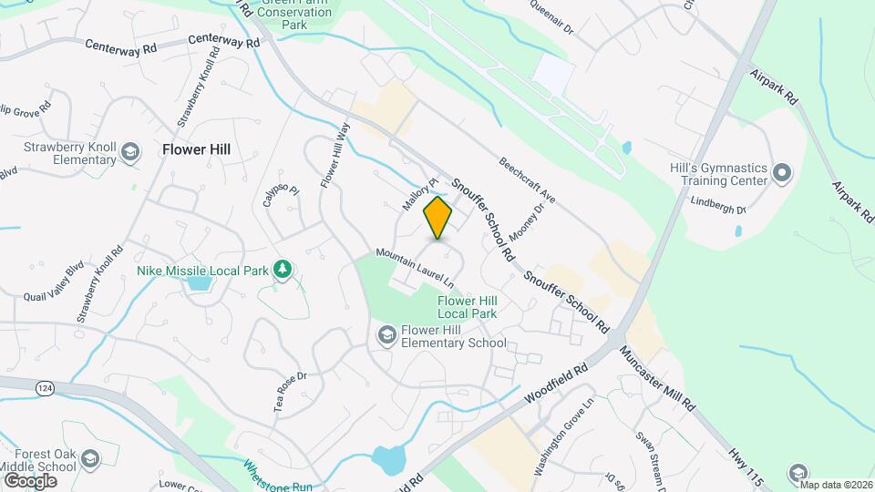 18523 Mountain Laurel Terrace Map and Location Details