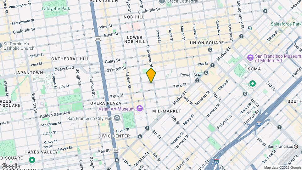 237 Leavenworth St Map and Location Details