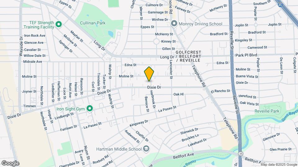 5718 Harbrook Dr Map and Location Details