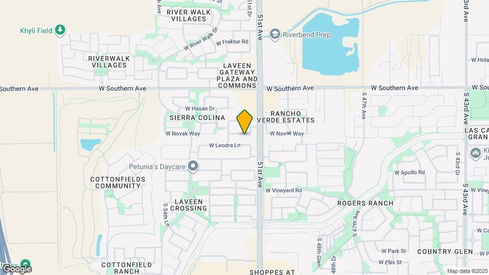 5123 W Novak Way Map and Location Details