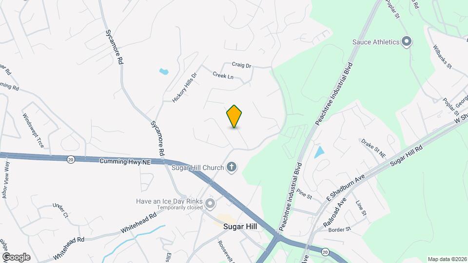 Room in House on Sugar Crest Dr Mapa y Detalles de la Ubicación