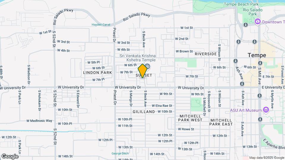 762 S Beck Ave, Unit 762 Map and Location Details