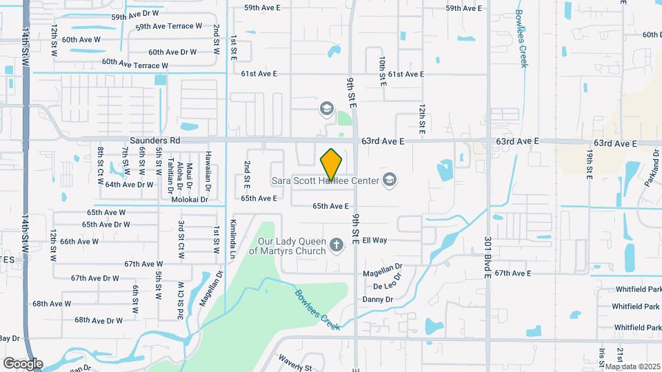711 64th Ave Dr E Map and Location Details
