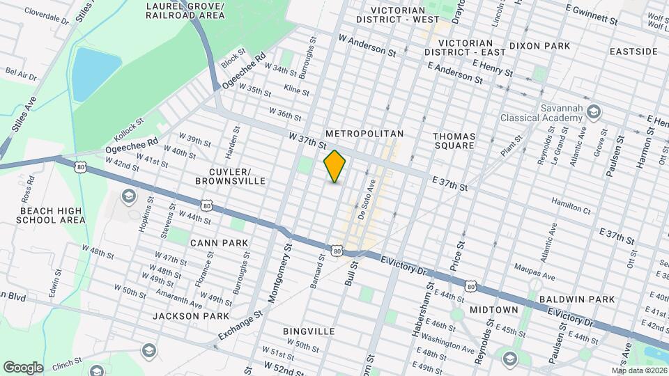 213 W 39th St Map and Location Details