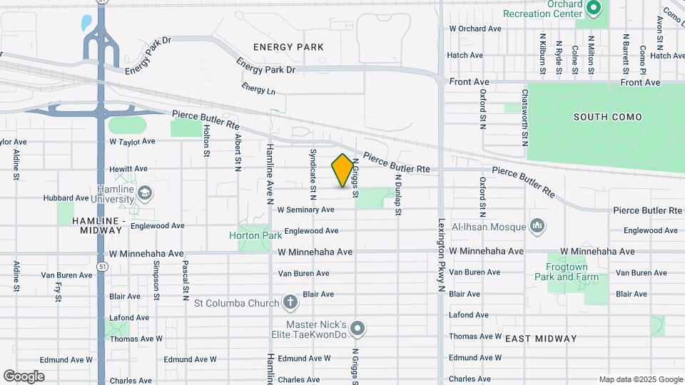 1236 Hubbard Ave Map and Location Details