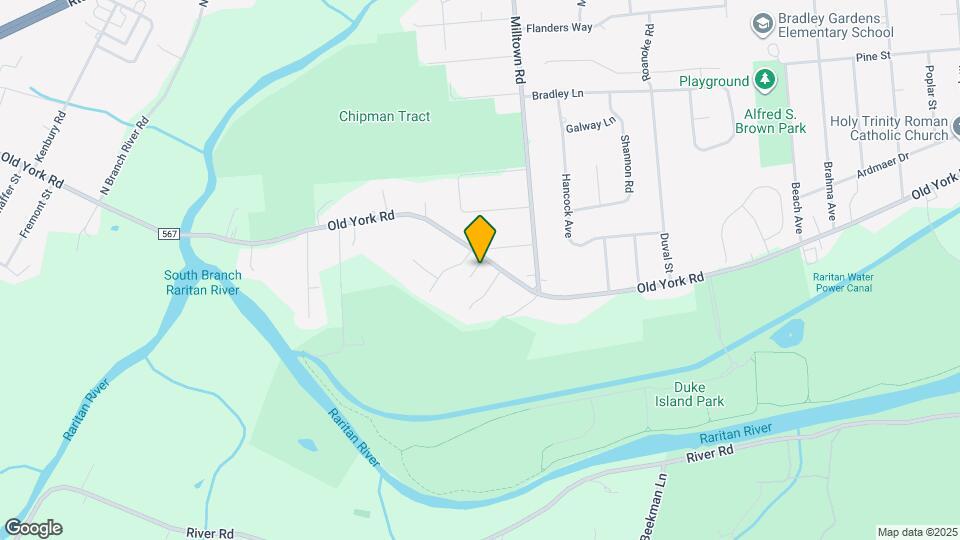 261 Old York Rd Map and Location Details