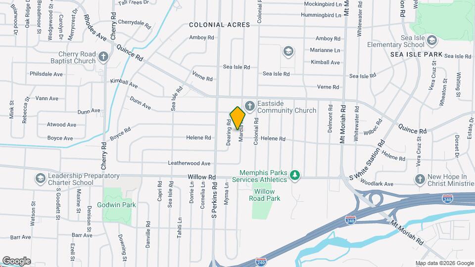 1569 Marcia Rd Map and Location Details